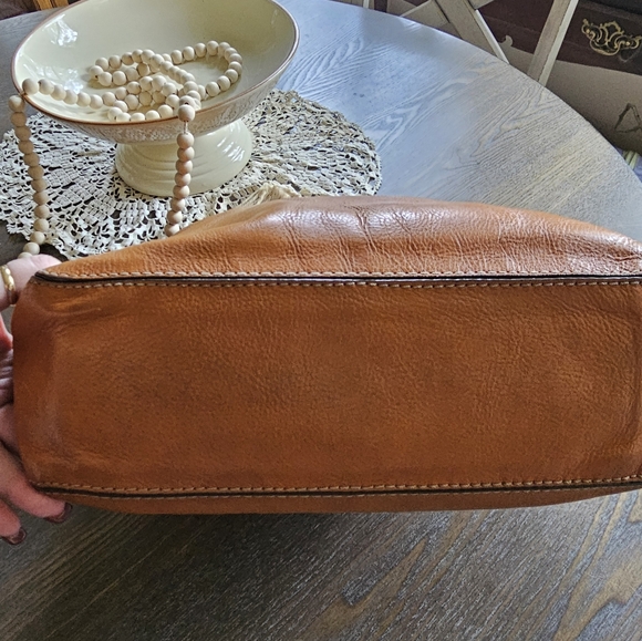 MICHAEL Michael Kors Vintage Chestnut Leather Shoulder Bag/Hobo - Picture 3 of 10